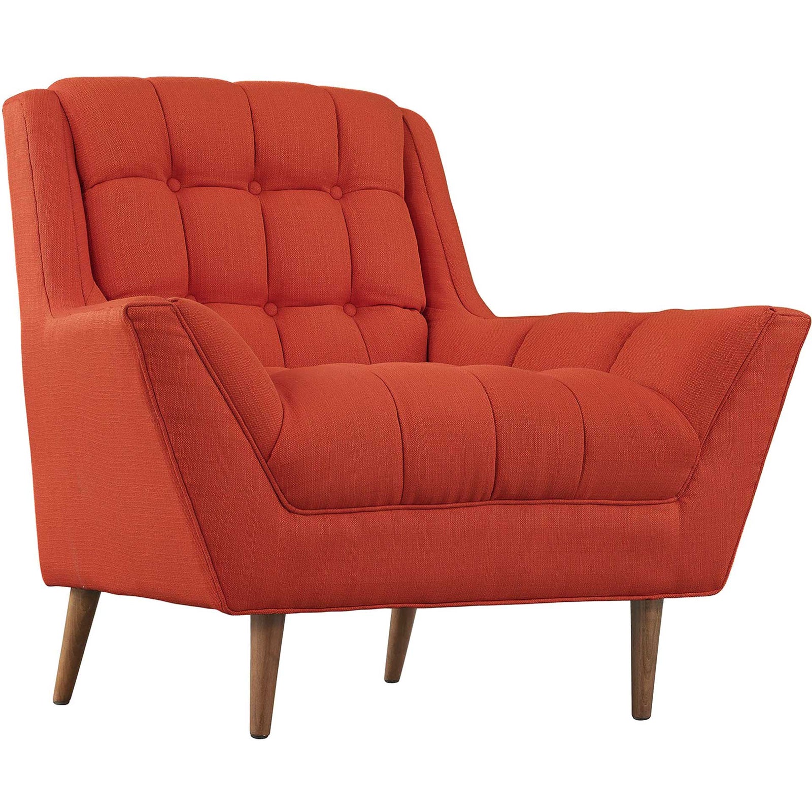 Reborn Fabric Armchair Atomic Red