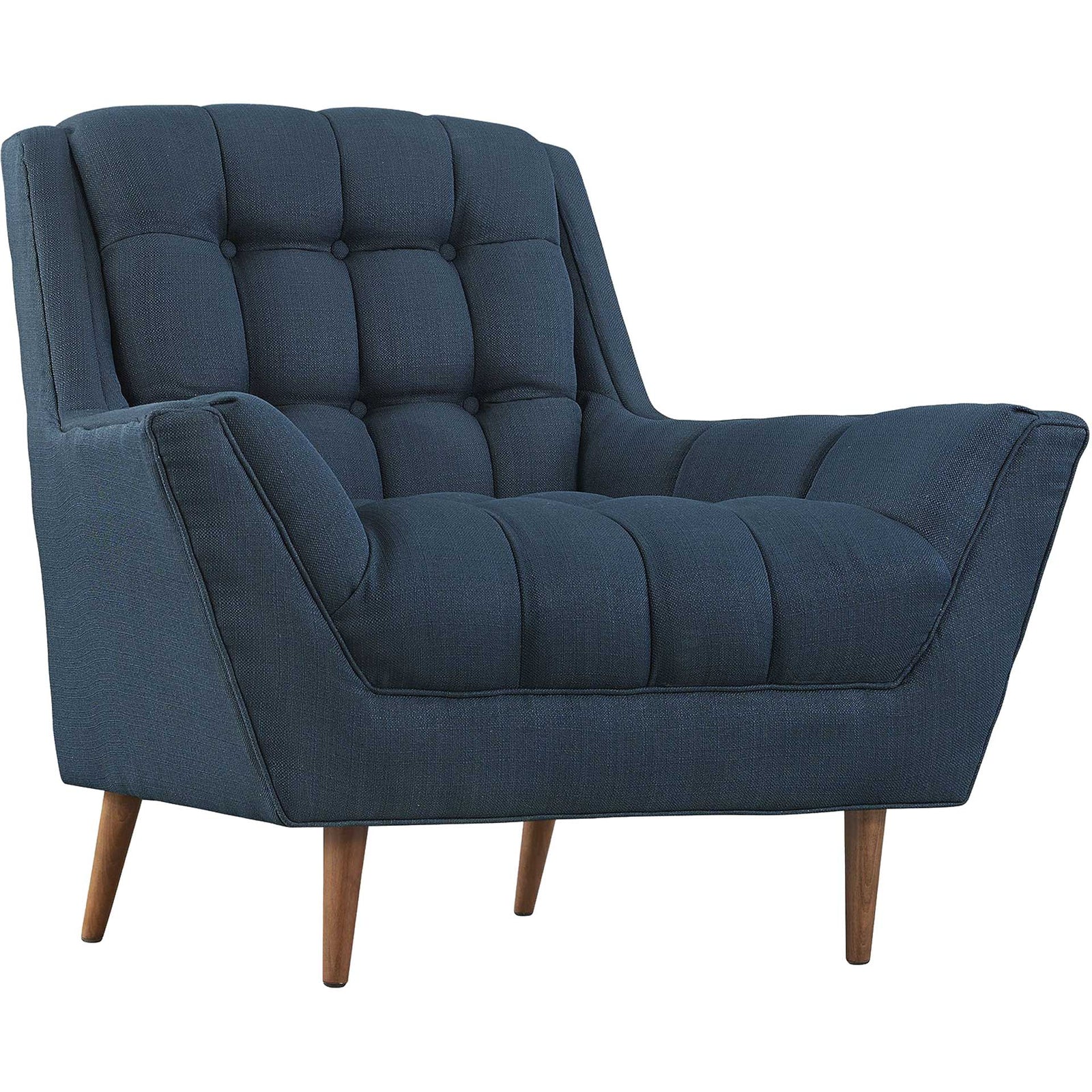 Reborn Fabric Armchair Azure