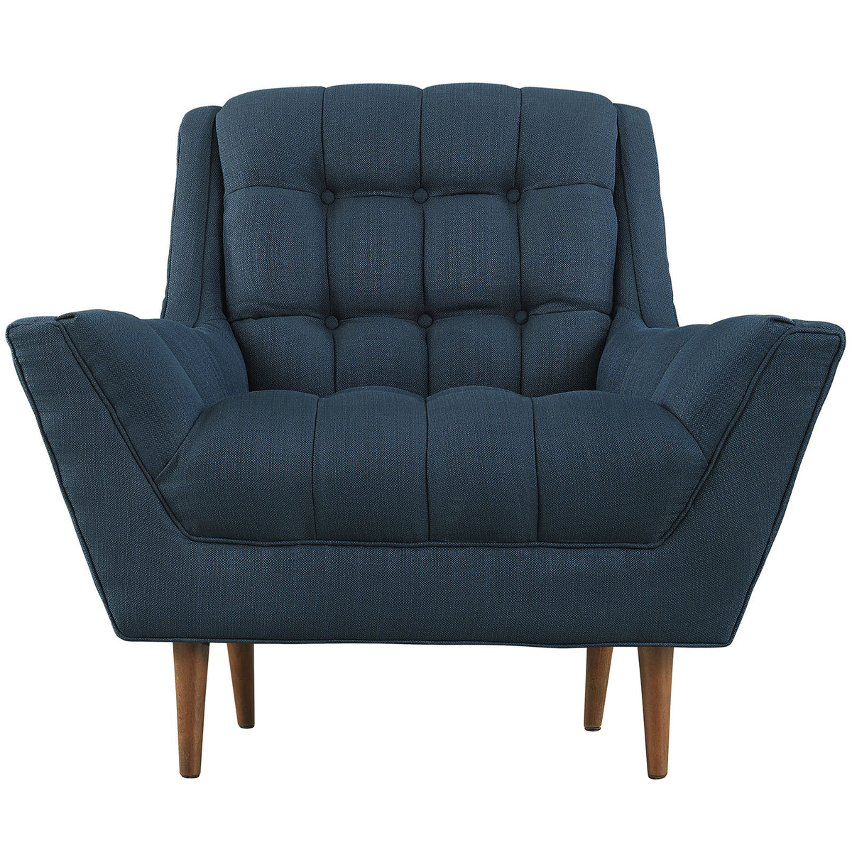 Reborn Fabric Armchair Azure