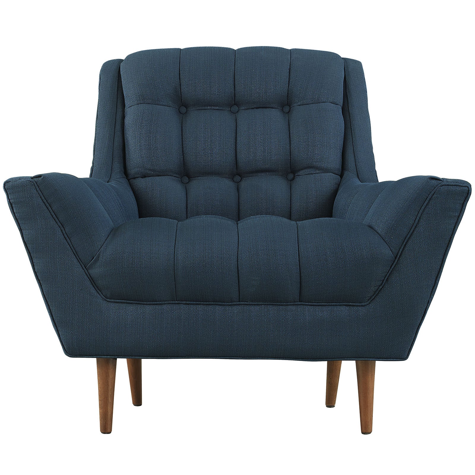 Reborn Fabric Armchair Azure