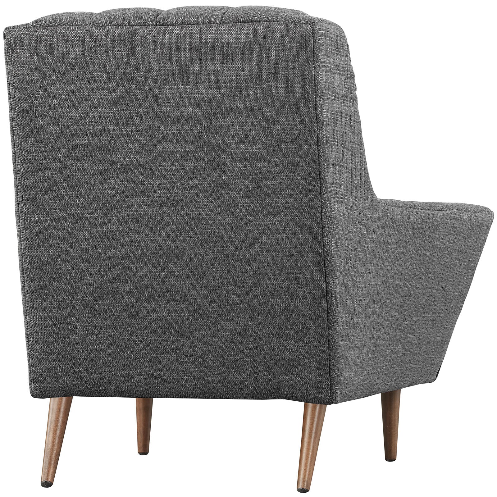 Reborn Fabric Armchair Gray