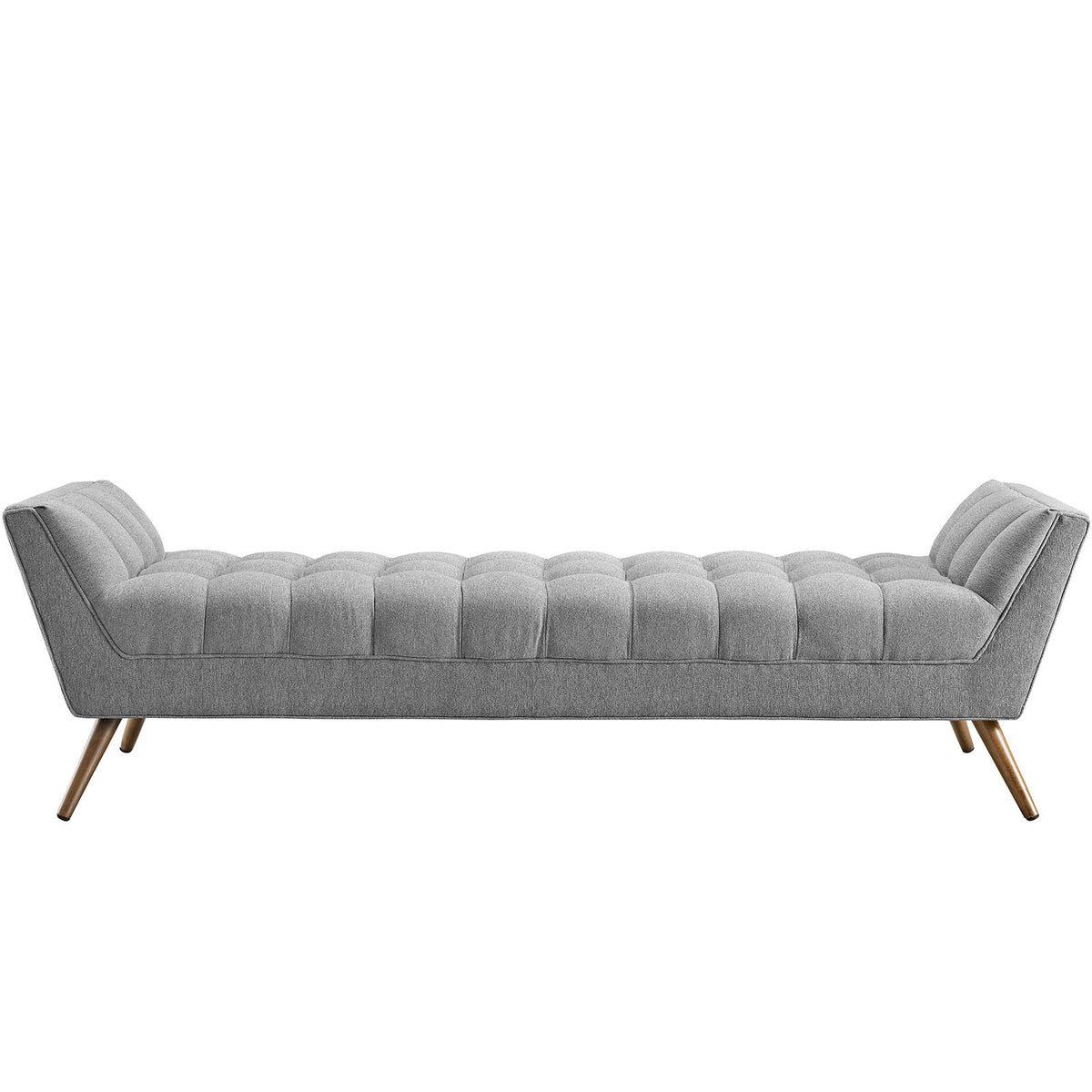 Reborn Fabric Bench Expectation Gray