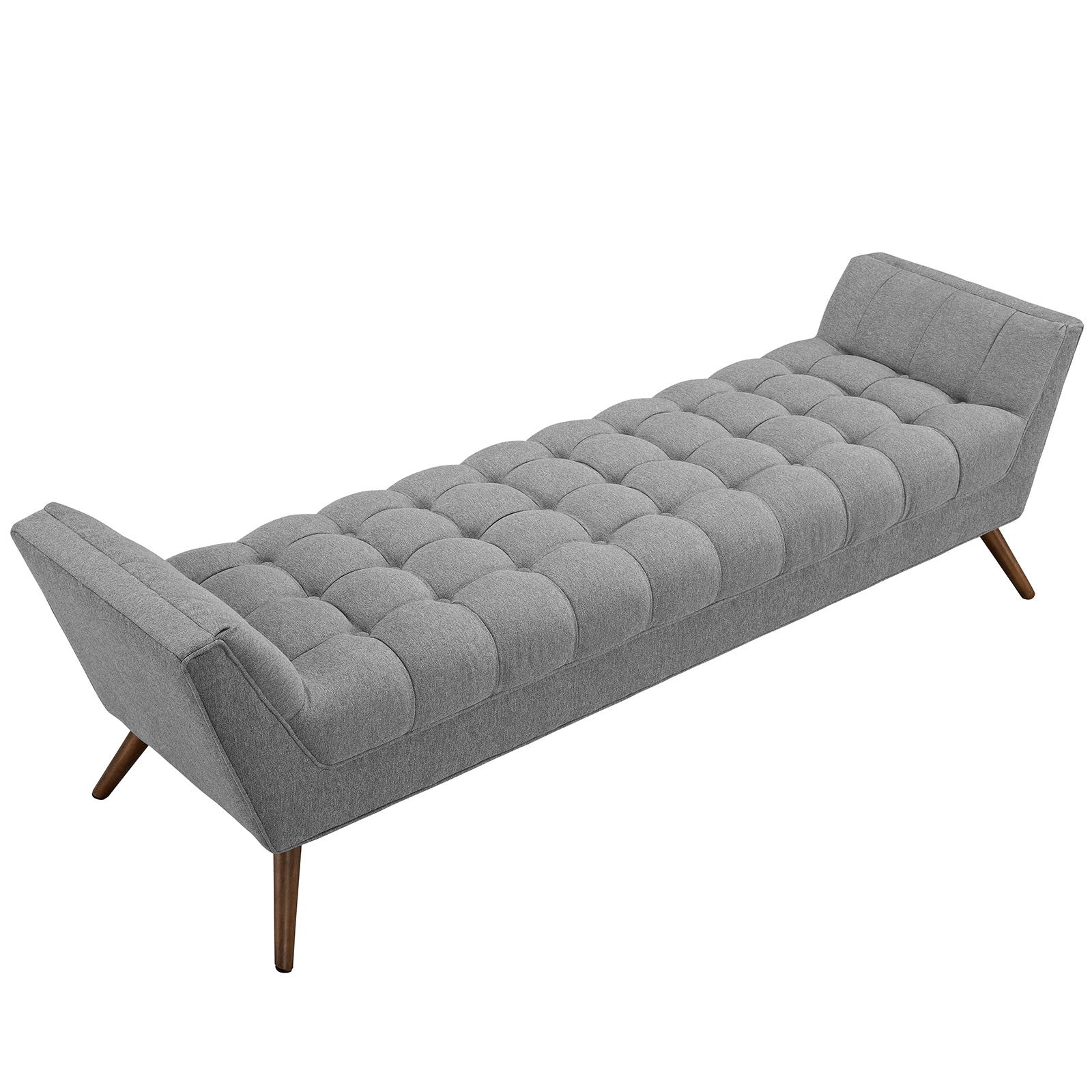 Reborn Fabric Bench Expectation Gray