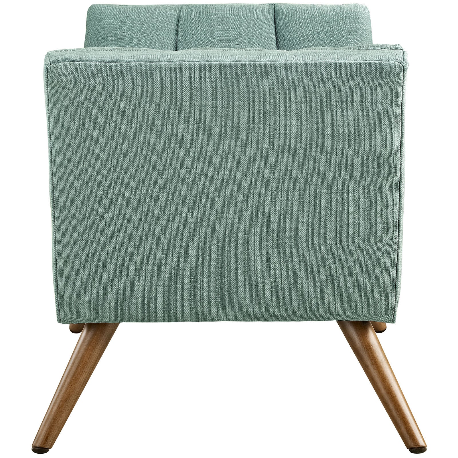 Reborn Fabric Short Ottoman Laguna