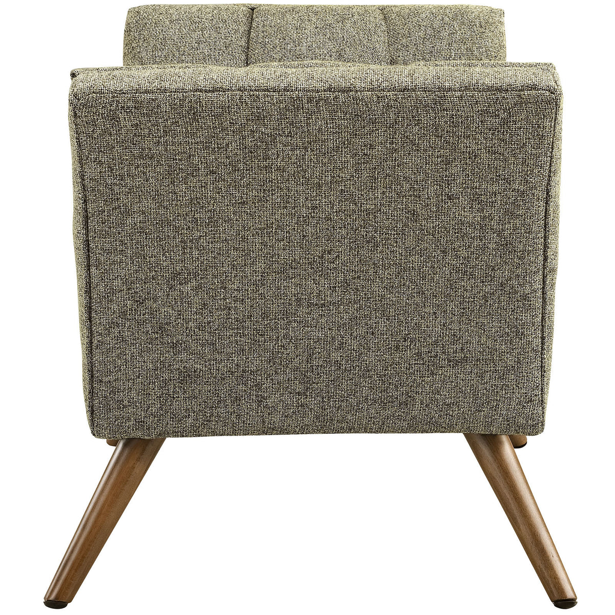 Reborn Fabric Short Ottoman Oatmeal