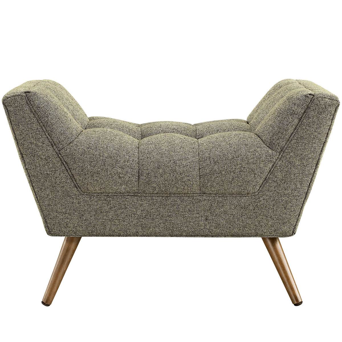 Reborn Fabric Short Ottoman Oatmeal