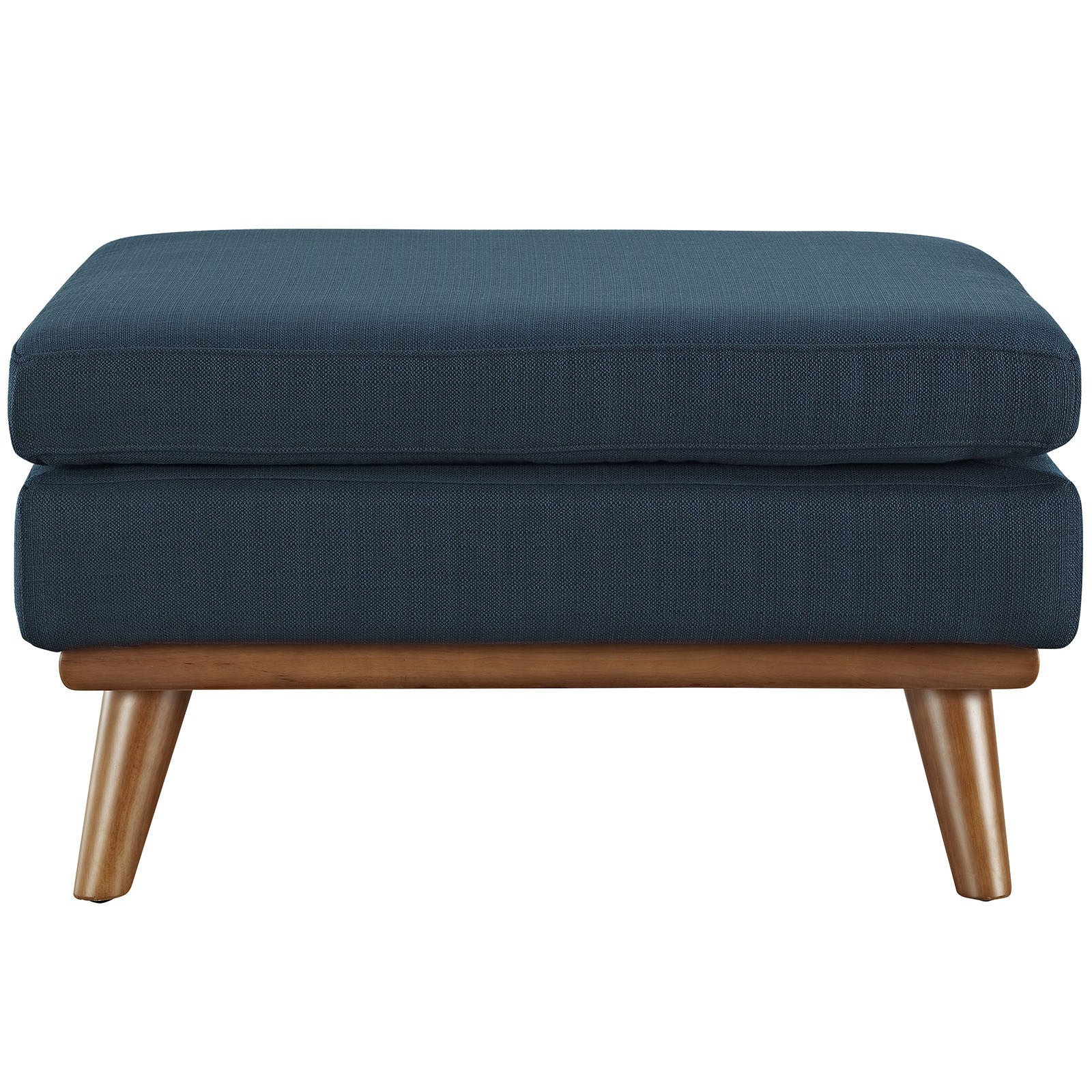 Emory Fabric Ottoman Azure