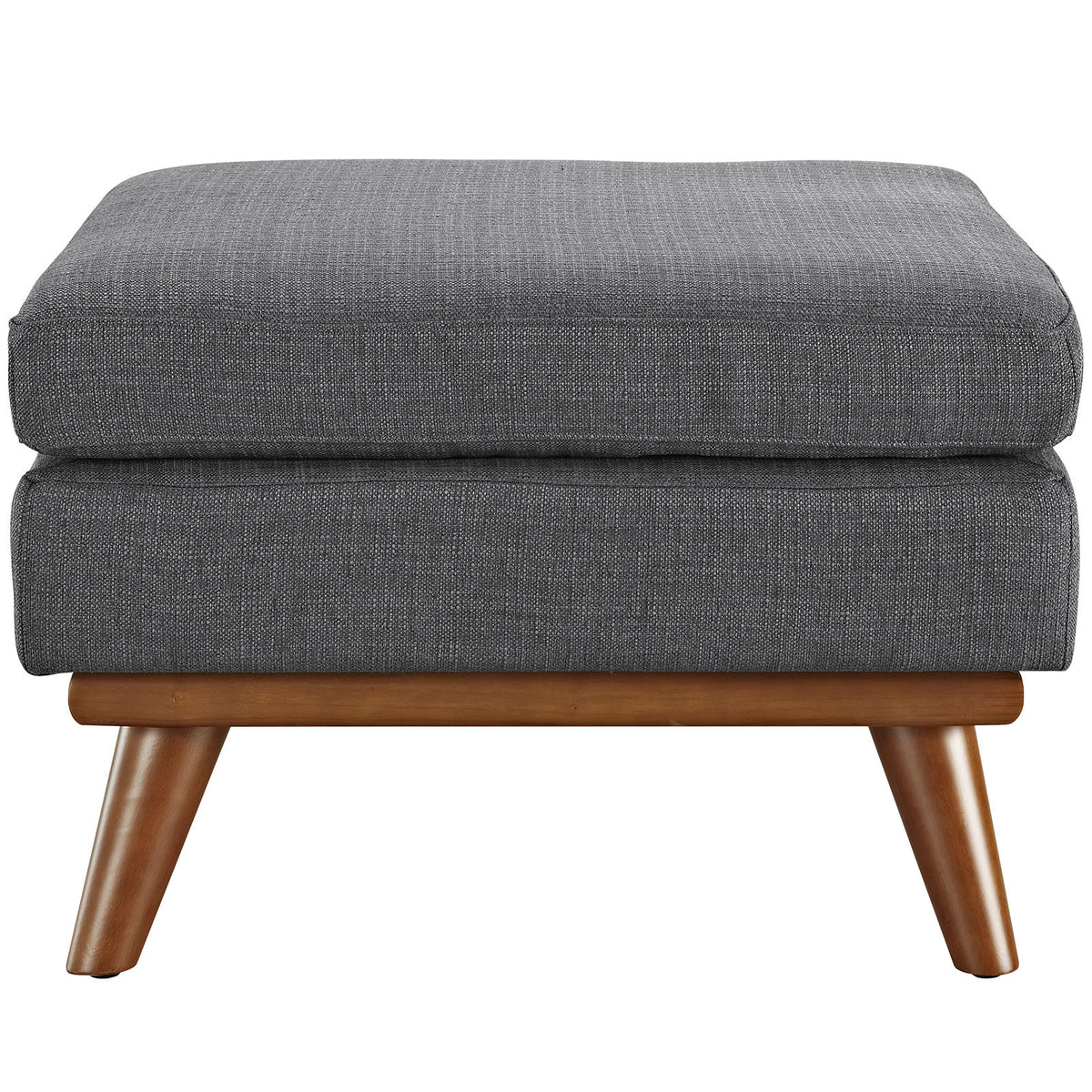 Emory Fabric Ottoman Gray