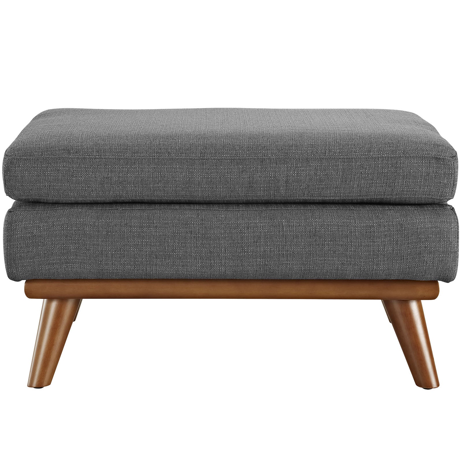 Emory Fabric Ottoman Gray