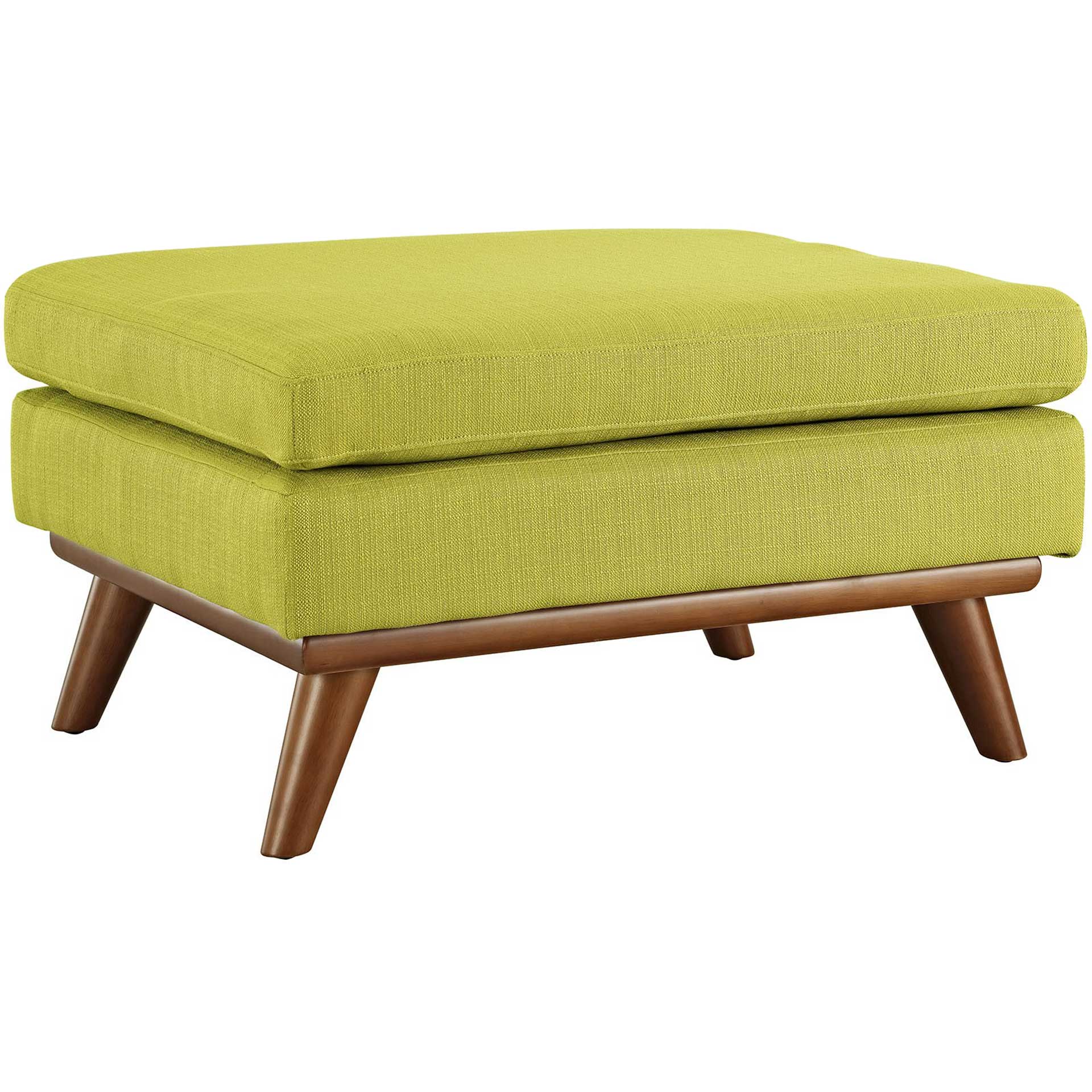 Emory Fabric Ottoman Wheatgrass