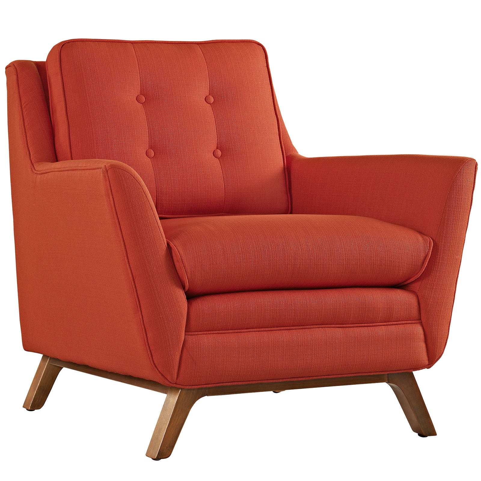 Beowulf Fabric Armchair Atomic Red