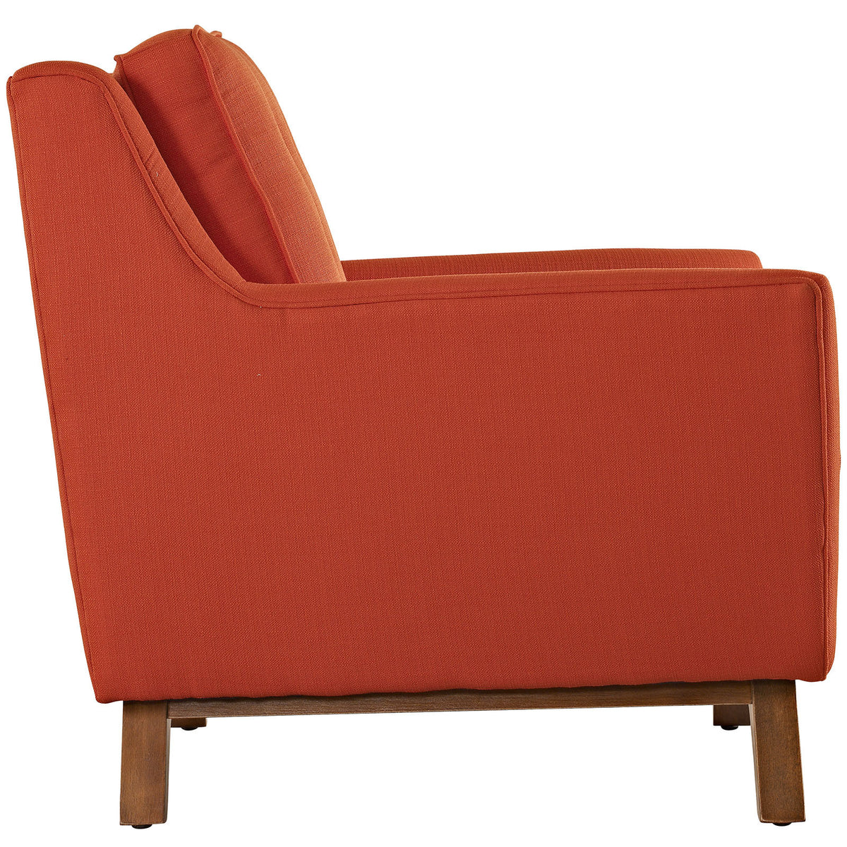 Beowulf Fabric Armchair Atomic Red