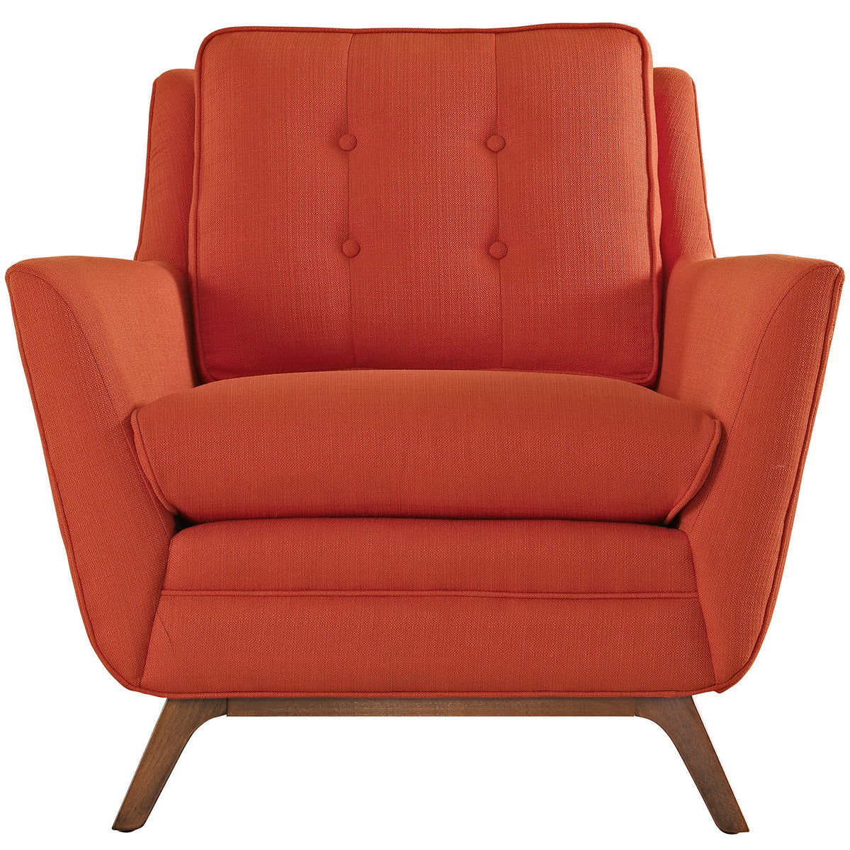 Beowulf Fabric Armchair Atomic Red