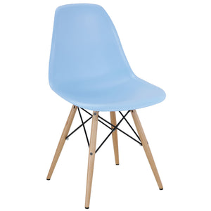 Peace Side Chair Light Blue