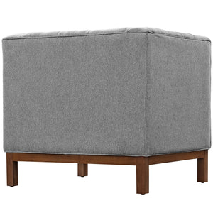 Paramour Fabric Armchair Expectation Gray