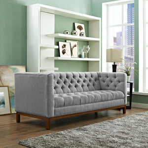 Paramour Fabric Sofa Expectation Gray