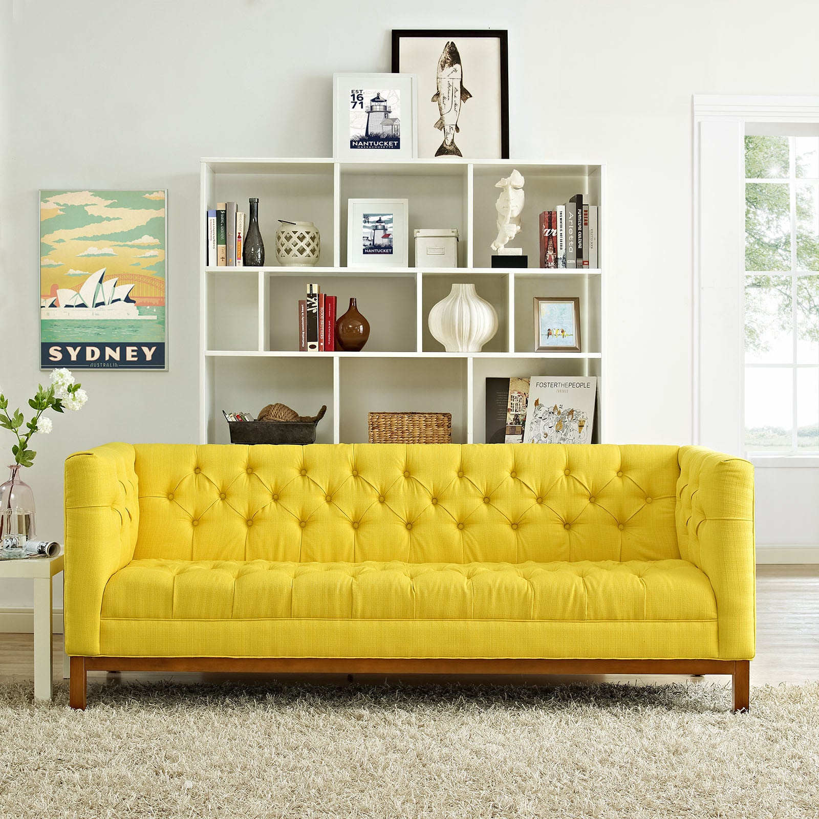 Paramour Fabric Sofa Sunny