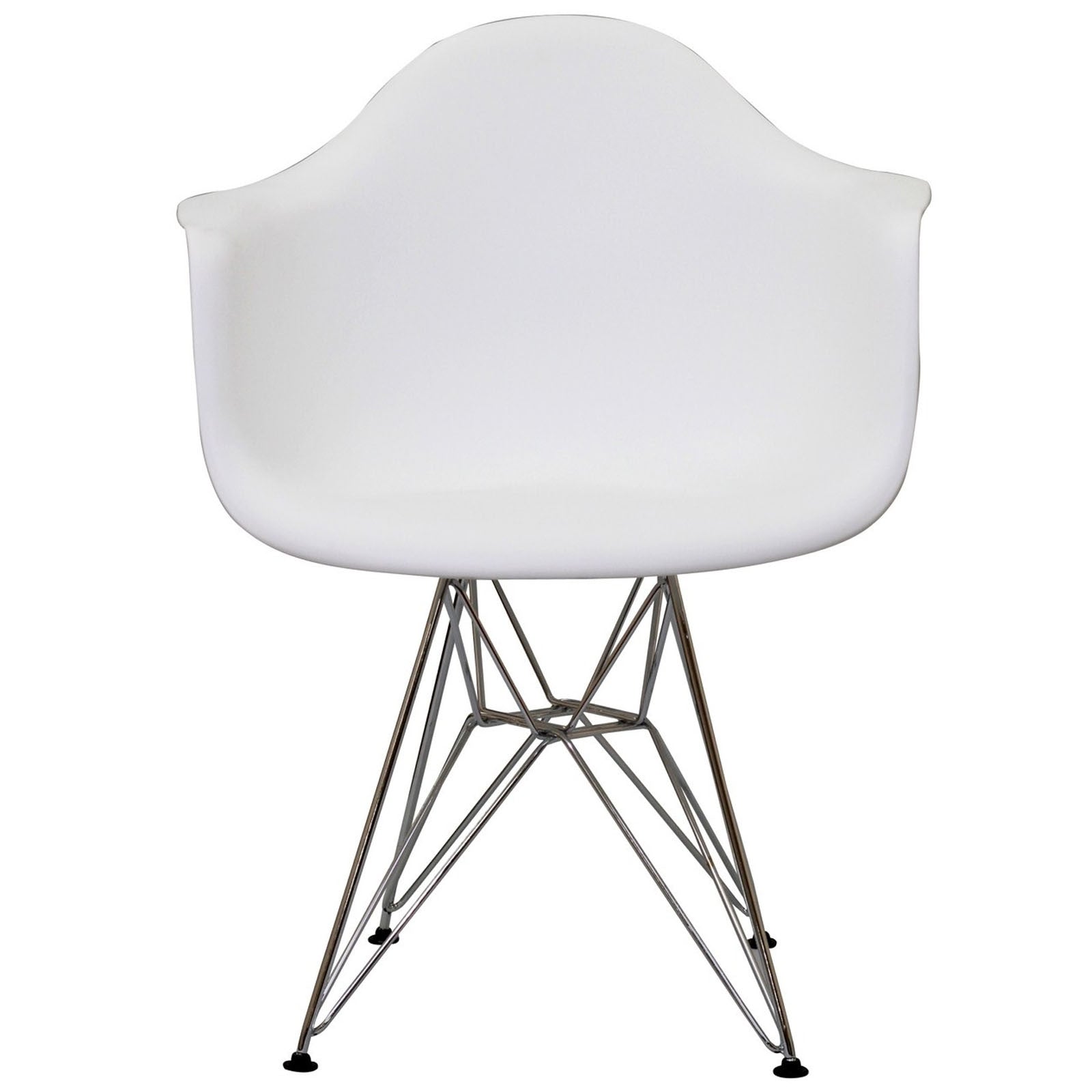 Poet Armchair White