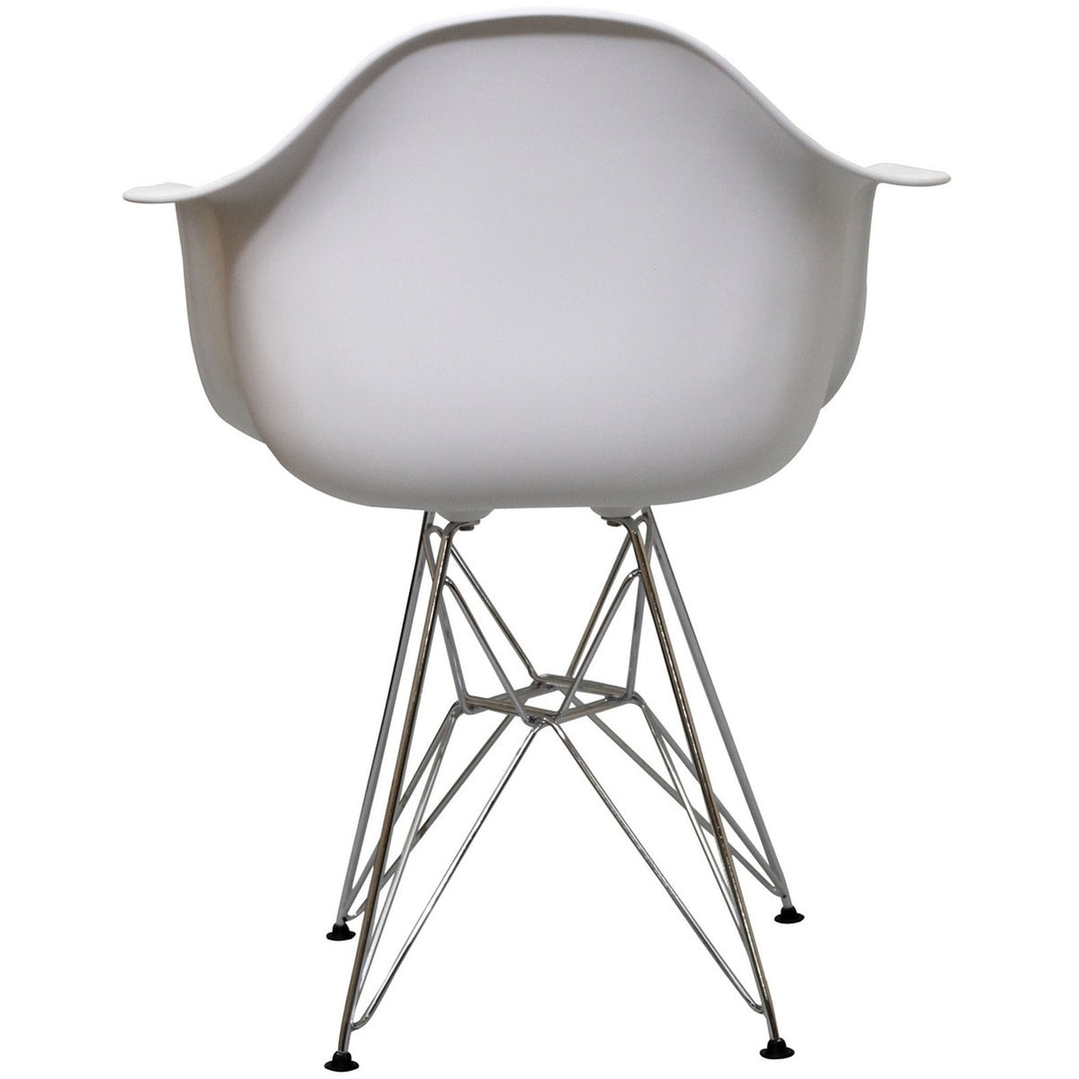 Poet Armchair White