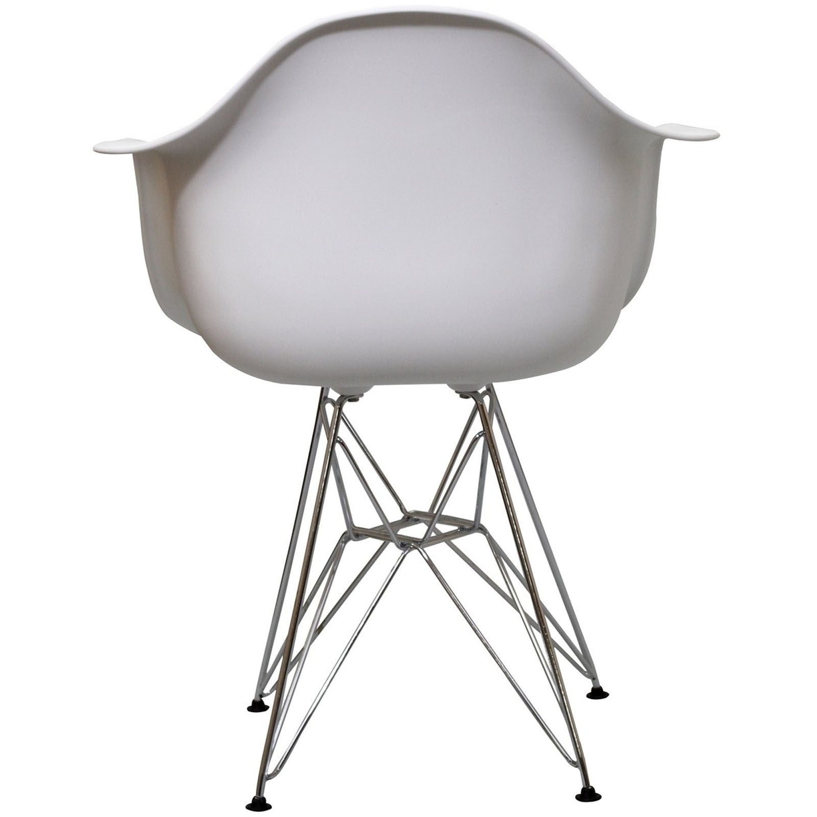 Poet Armchair White