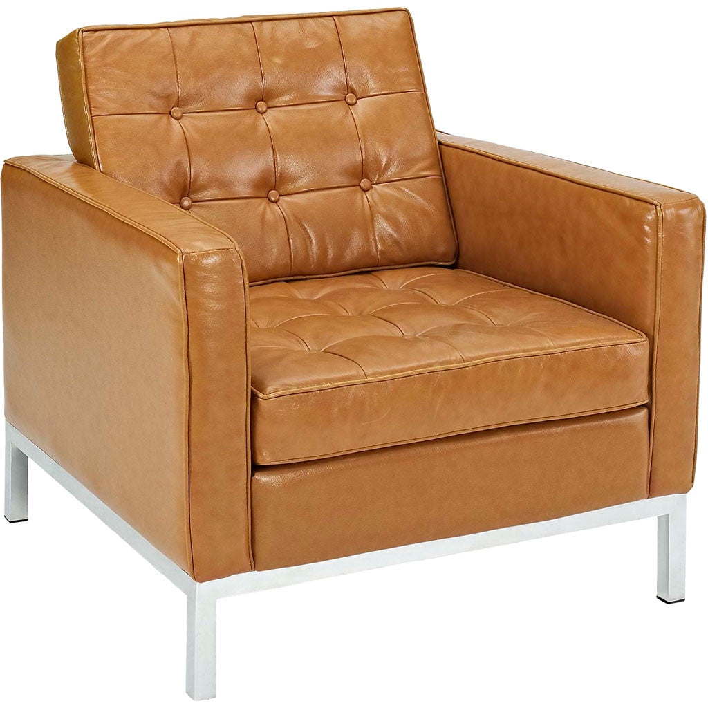 Lyte Leather Armchair Tan