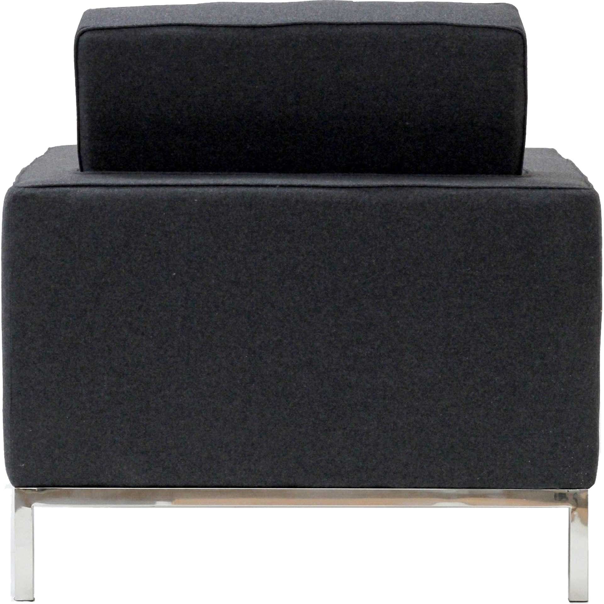 Lyte Wool Armchair Dark Gray