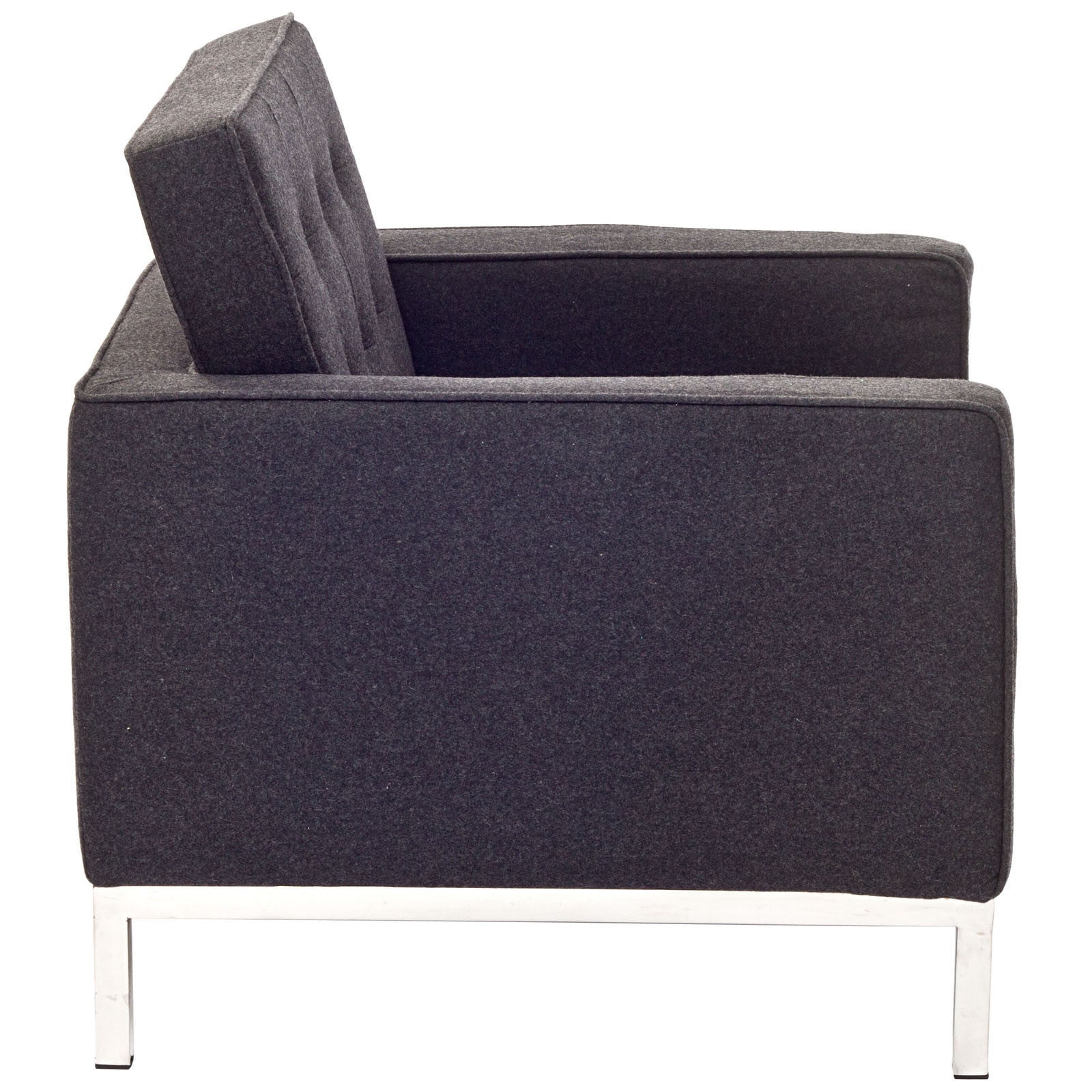 Lyte Wool Armchair Dark Gray