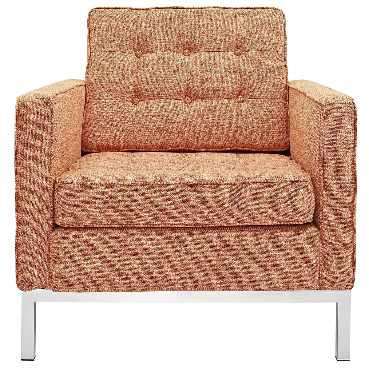 Lyte Wool Armchair Orange Tweed