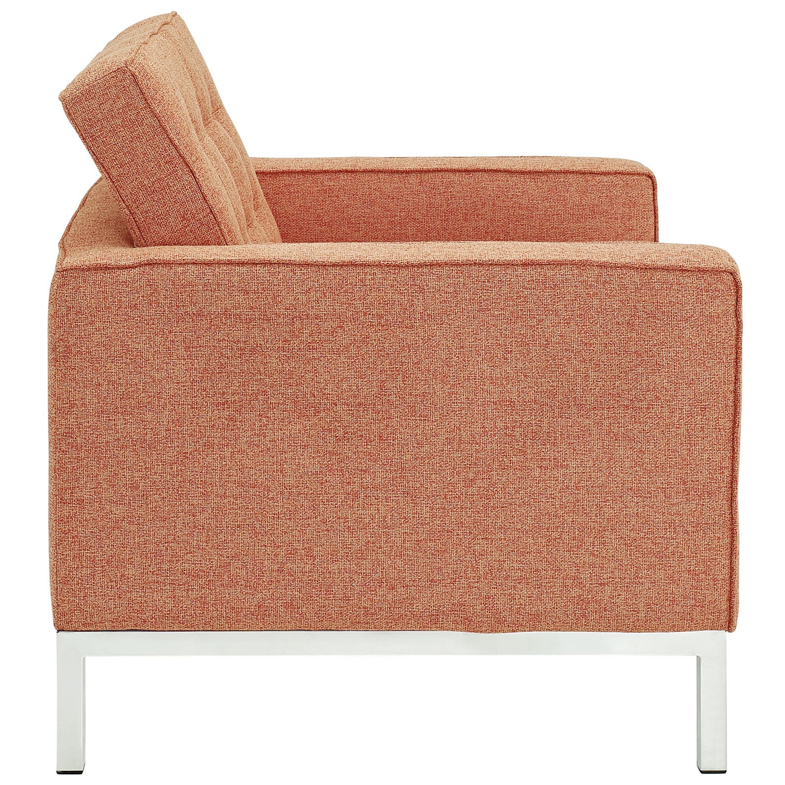 Lyte Wool Armchair Orange Tweed