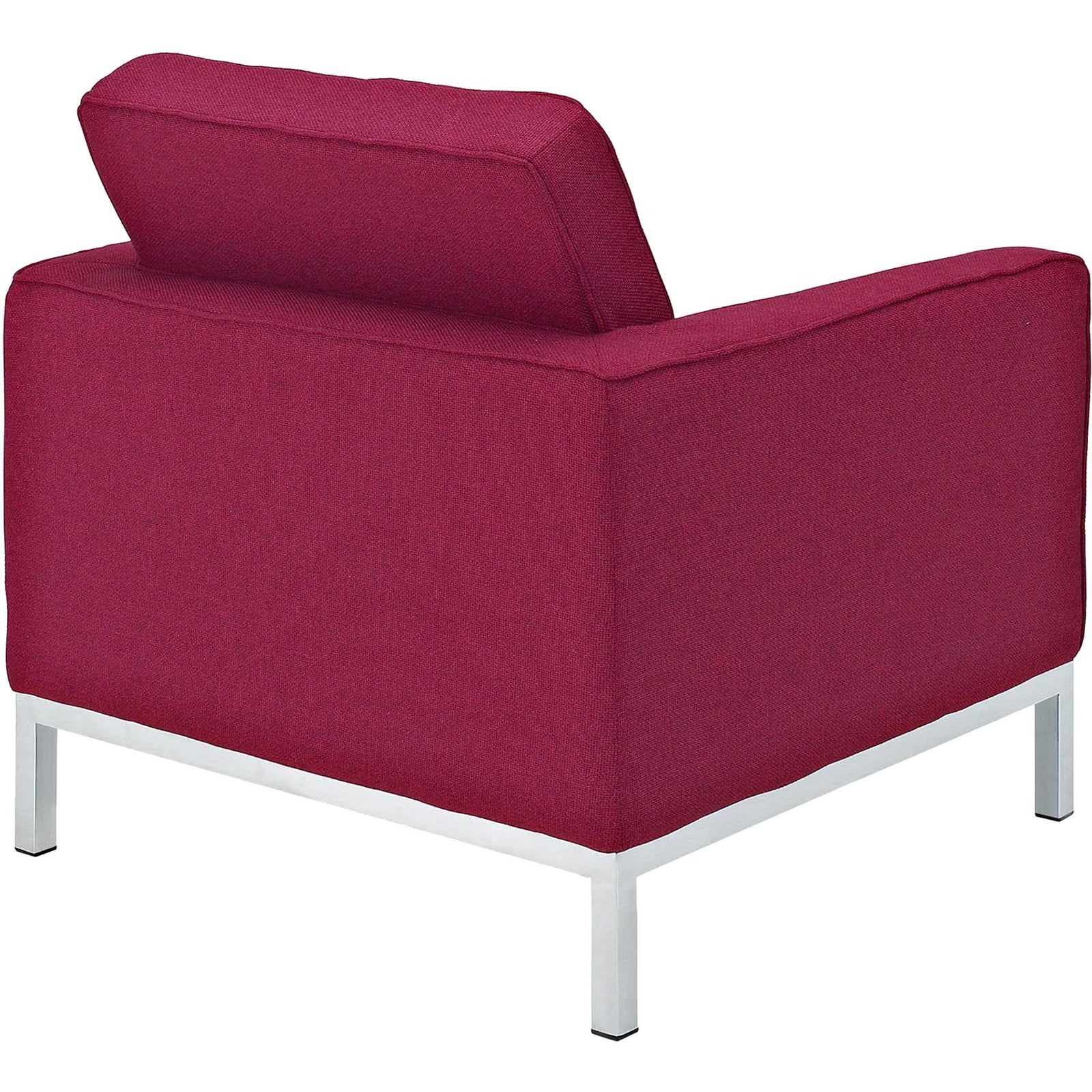 Lyte Wool Armchair Red Tweed