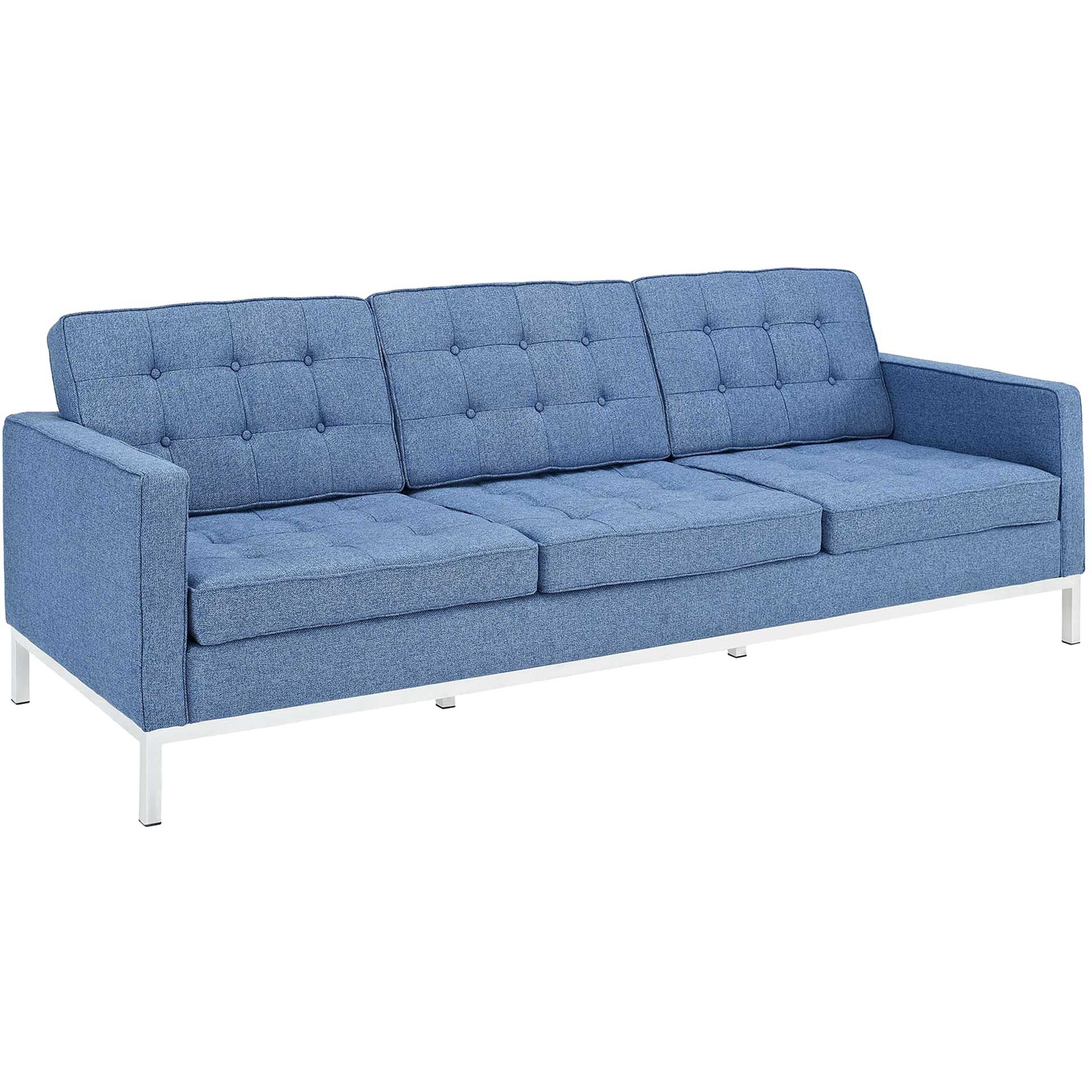 Lyte Wool Sofa Blue Tweed