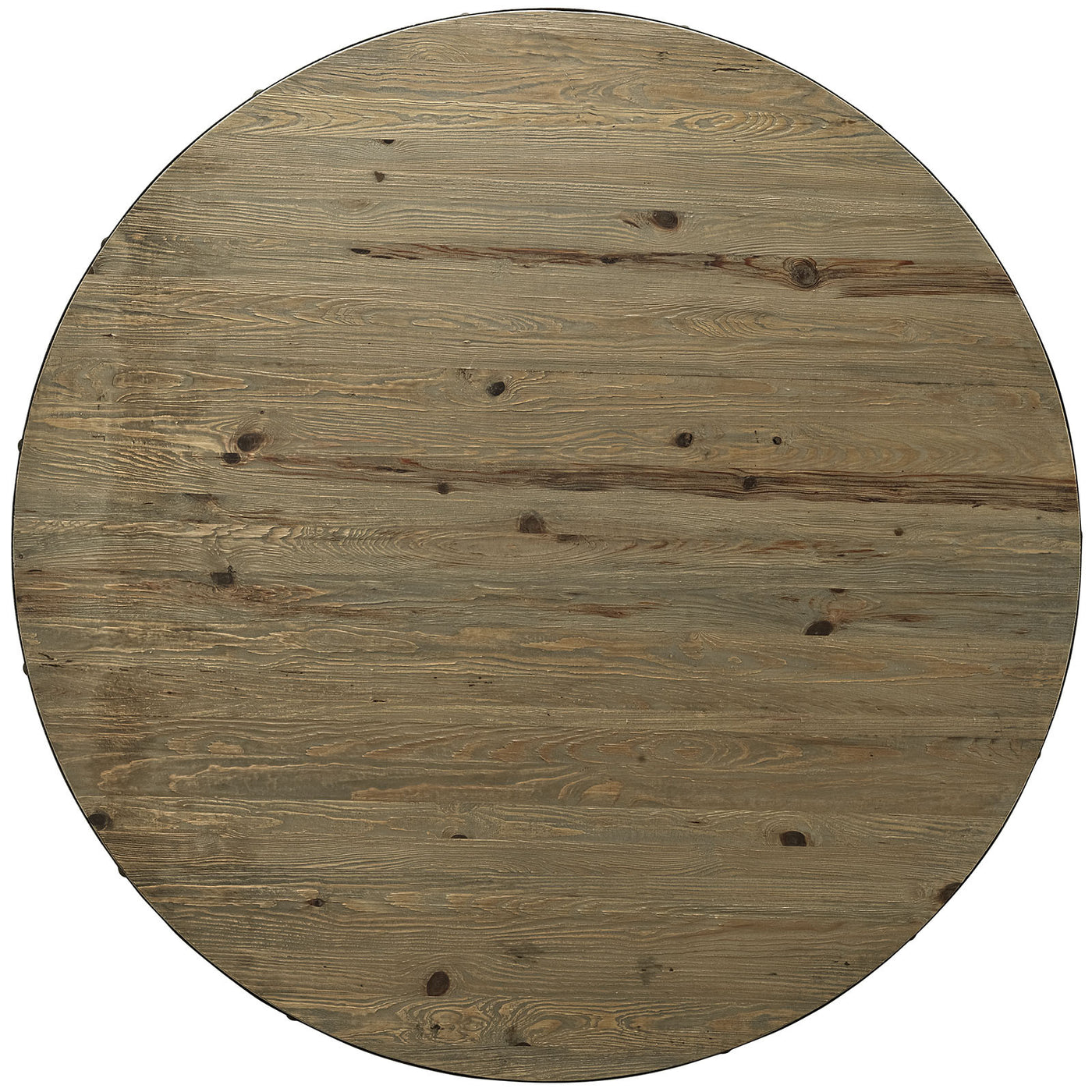 Druid Round Wood Top Dining Table Natural - Froy.com