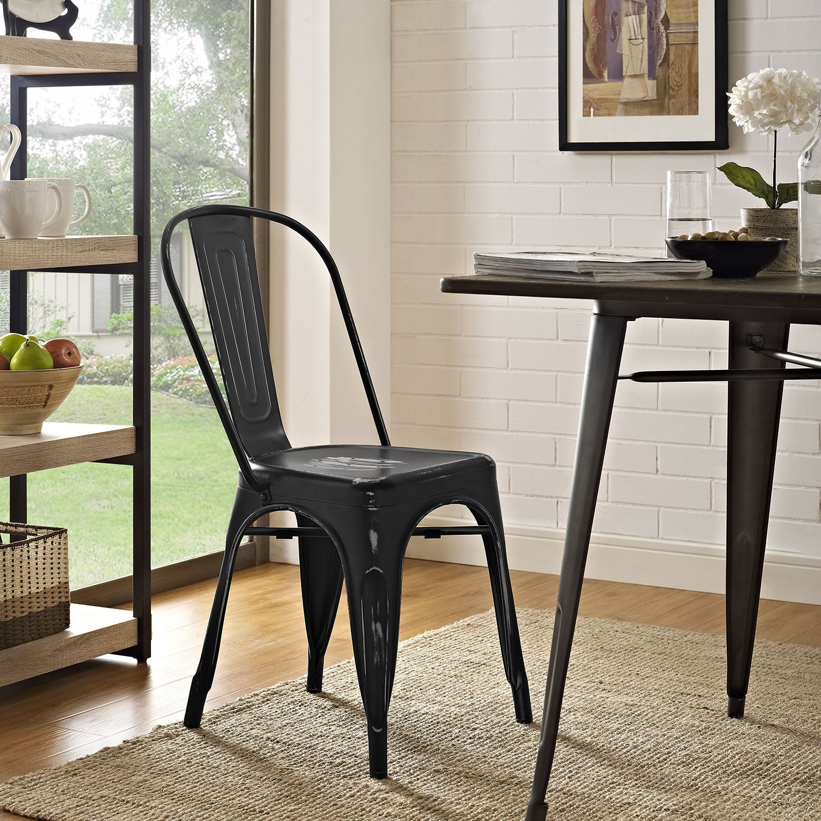Panora Side Chair Black