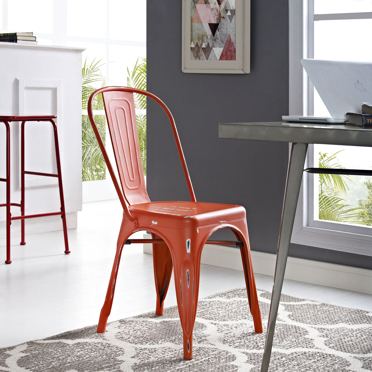 Panora Side Chair Red