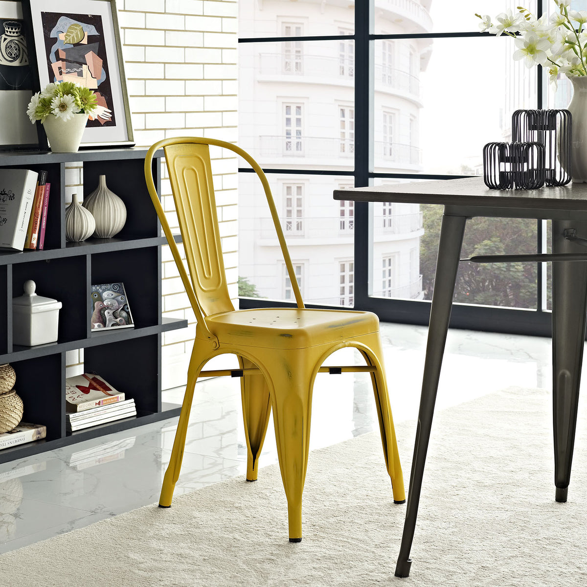 Panora Side Chair Yellow