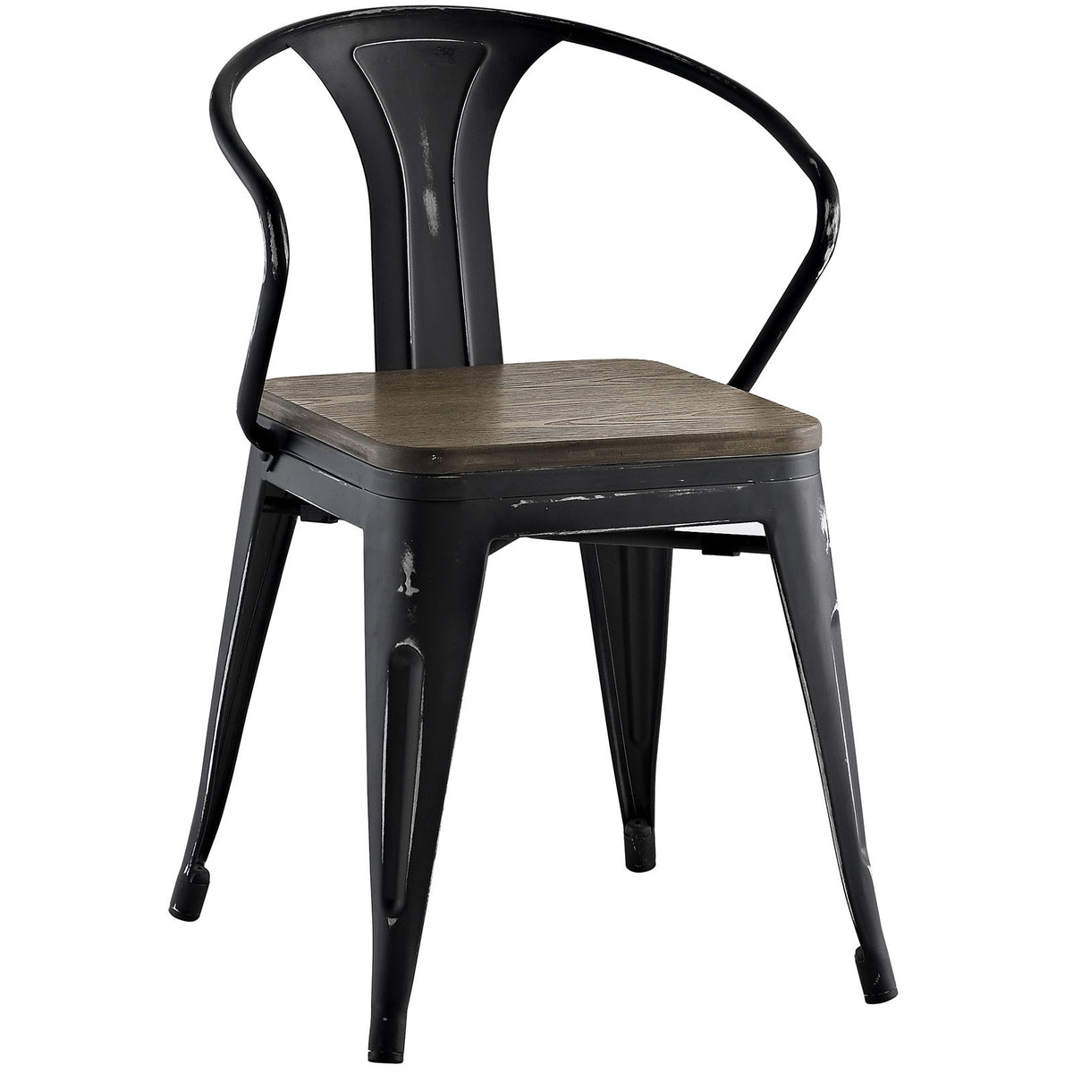 Panora Bamboo Dining Chair Black