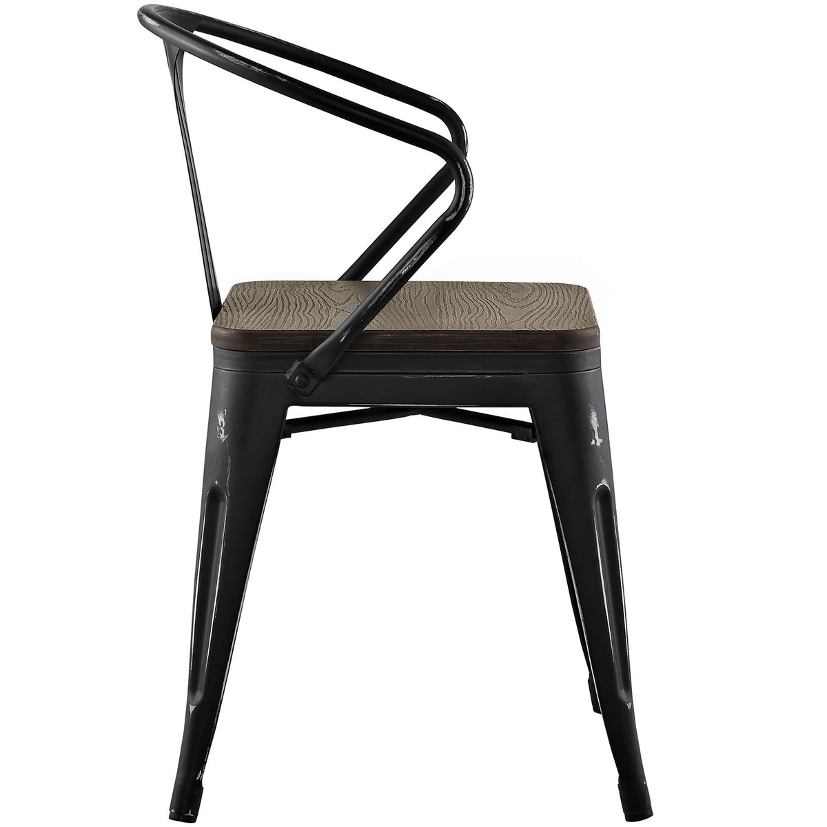 Panora Bamboo Dining Chair Black