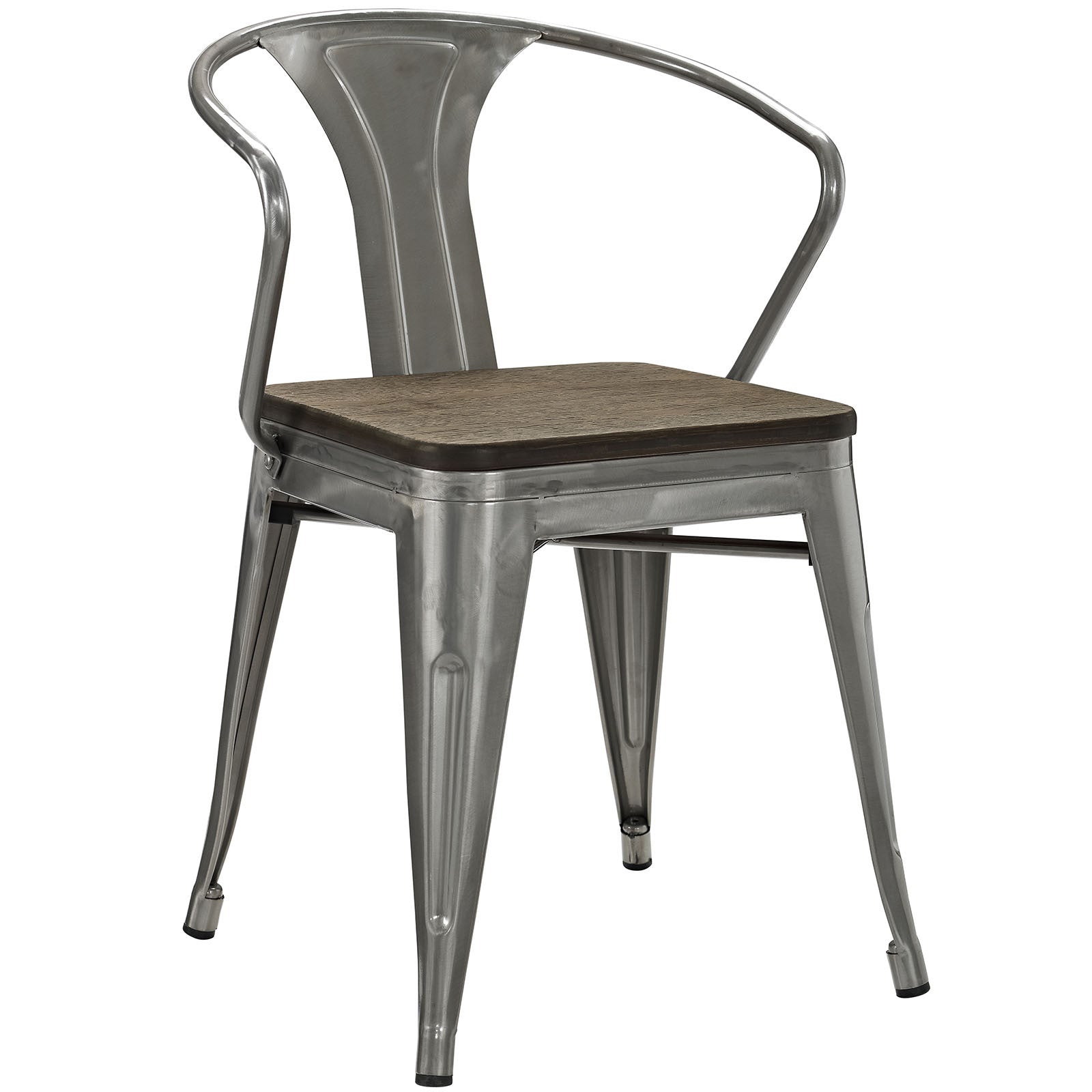 Panora Bamboo Dining Chair Gunmetal