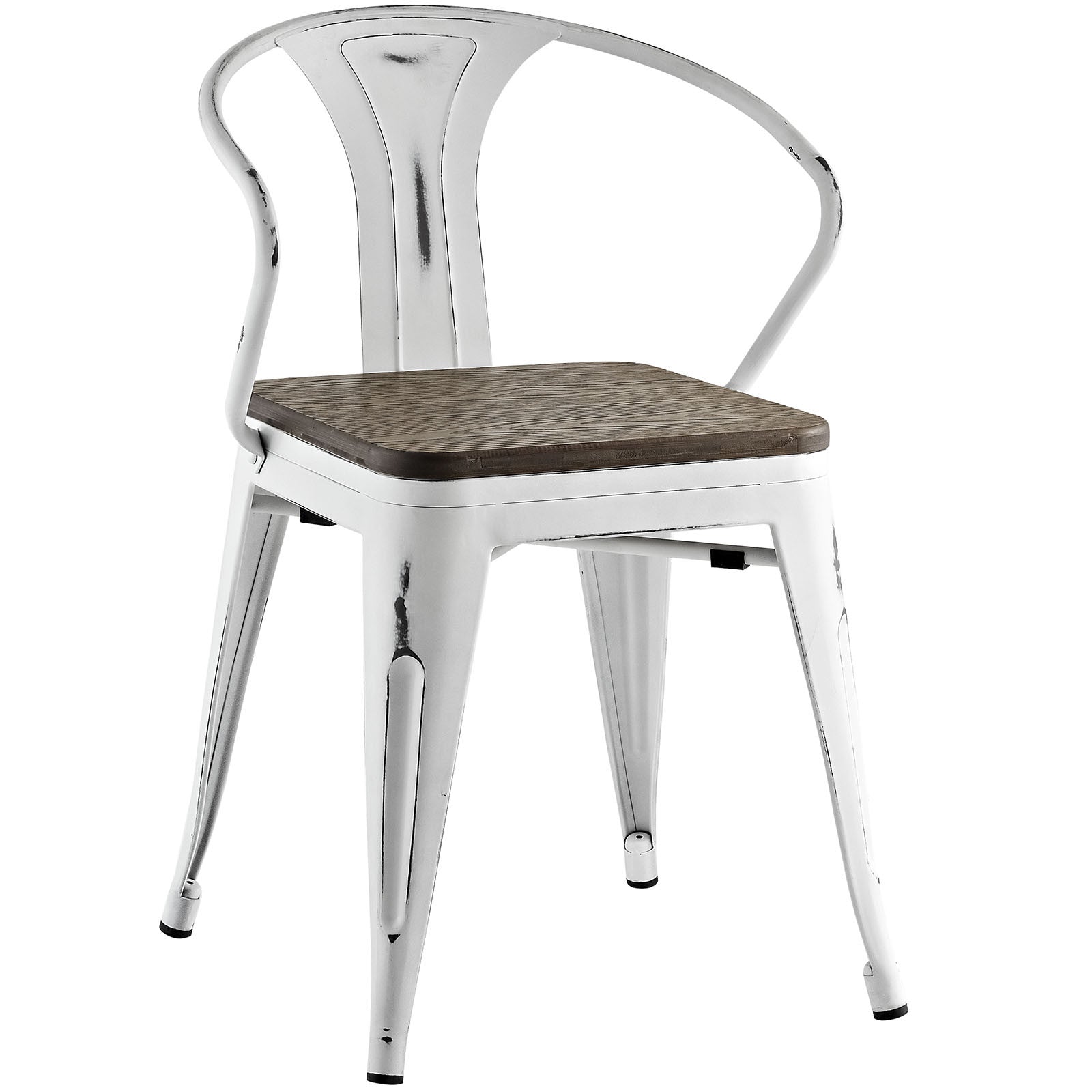 Panora Bamboo Dining Chair White