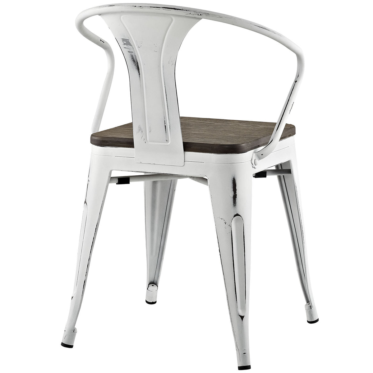 Panora Bamboo Dining Chair White