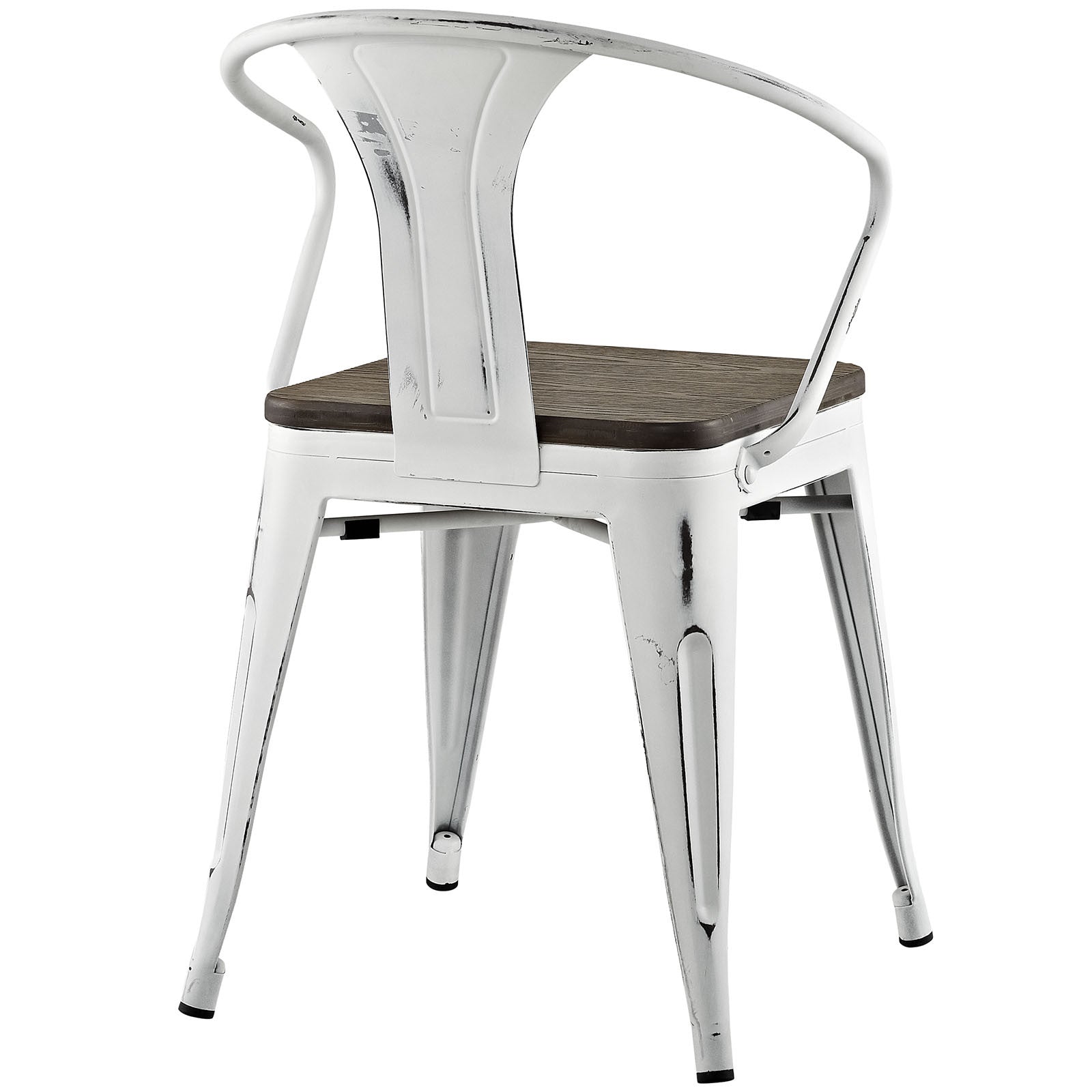 Panora Bamboo Dining Chair White