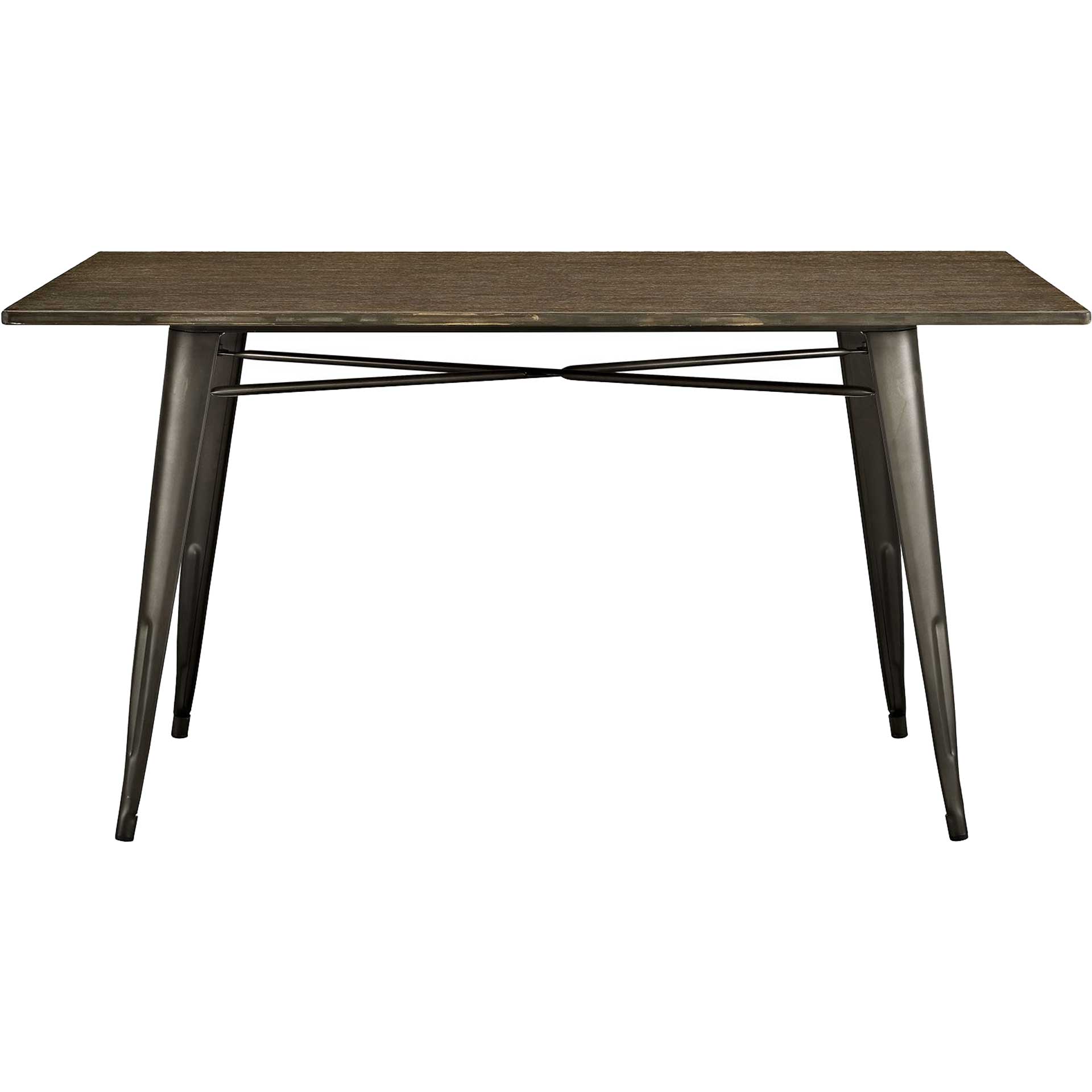 Anthropology Rectangle Wood Dining Table Brown