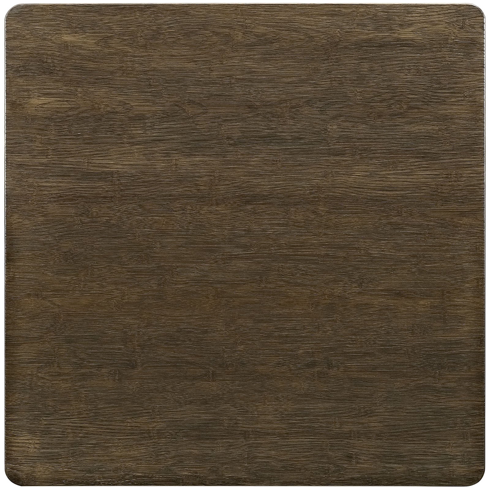 Anthropology Square Wood Dining Table Brown