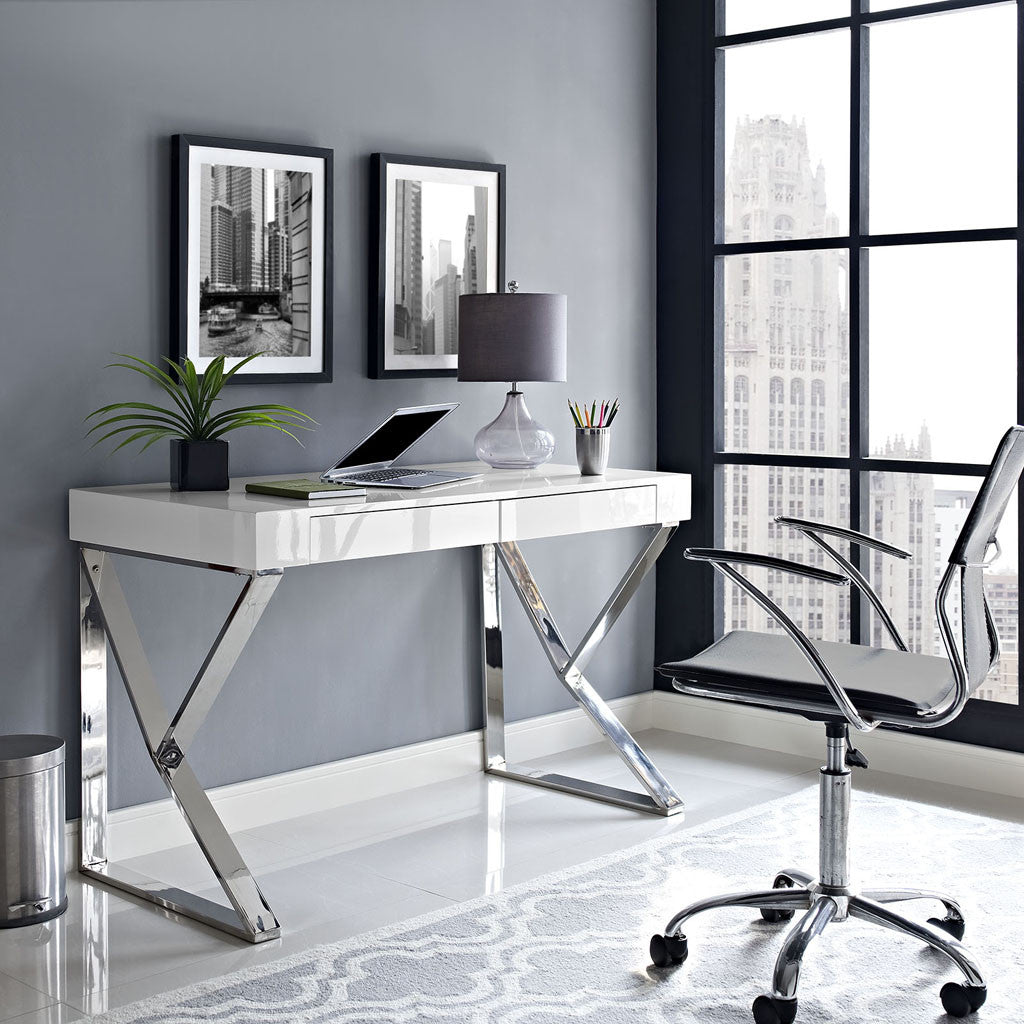 Adelaide Desk White