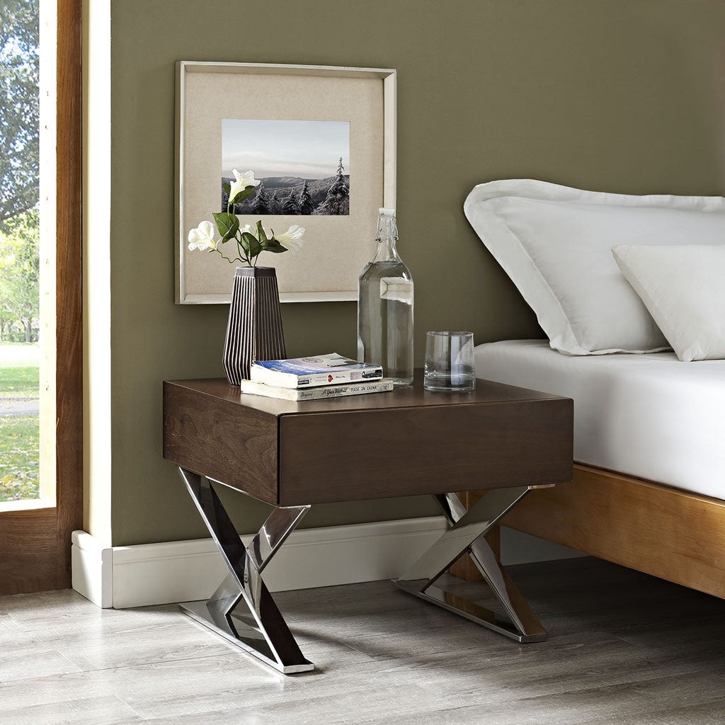 Section Nightstand Brown