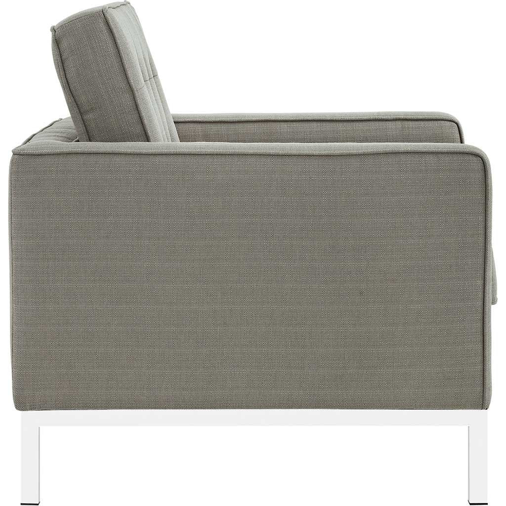 Lyte Fabric Armchair Granite
