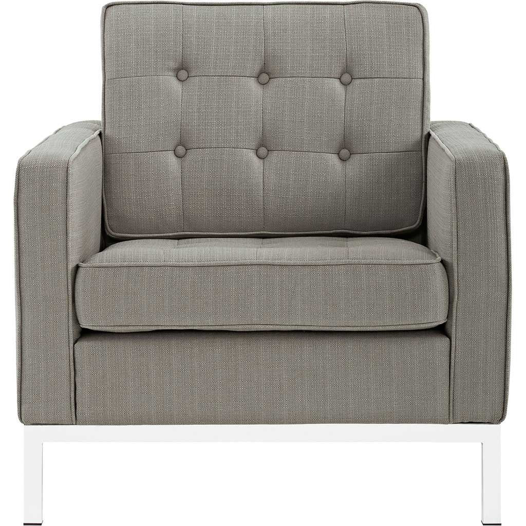 Lyte Fabric Armchair Granite