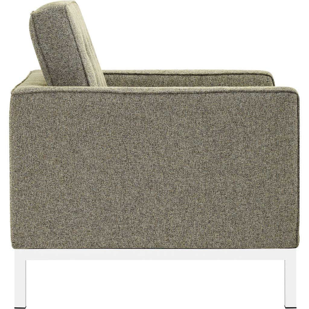 Lyte Fabric Armchair Oatmeal