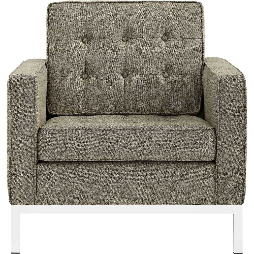 Lyte Fabric Armchair Oatmeal
