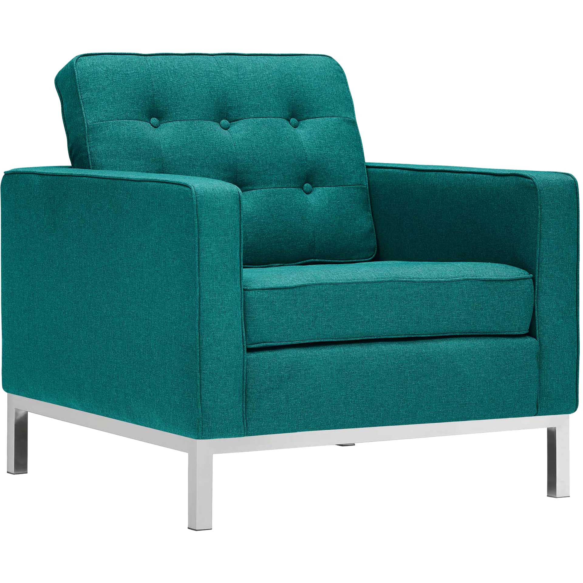 Lyte Fabric Armchair Teal